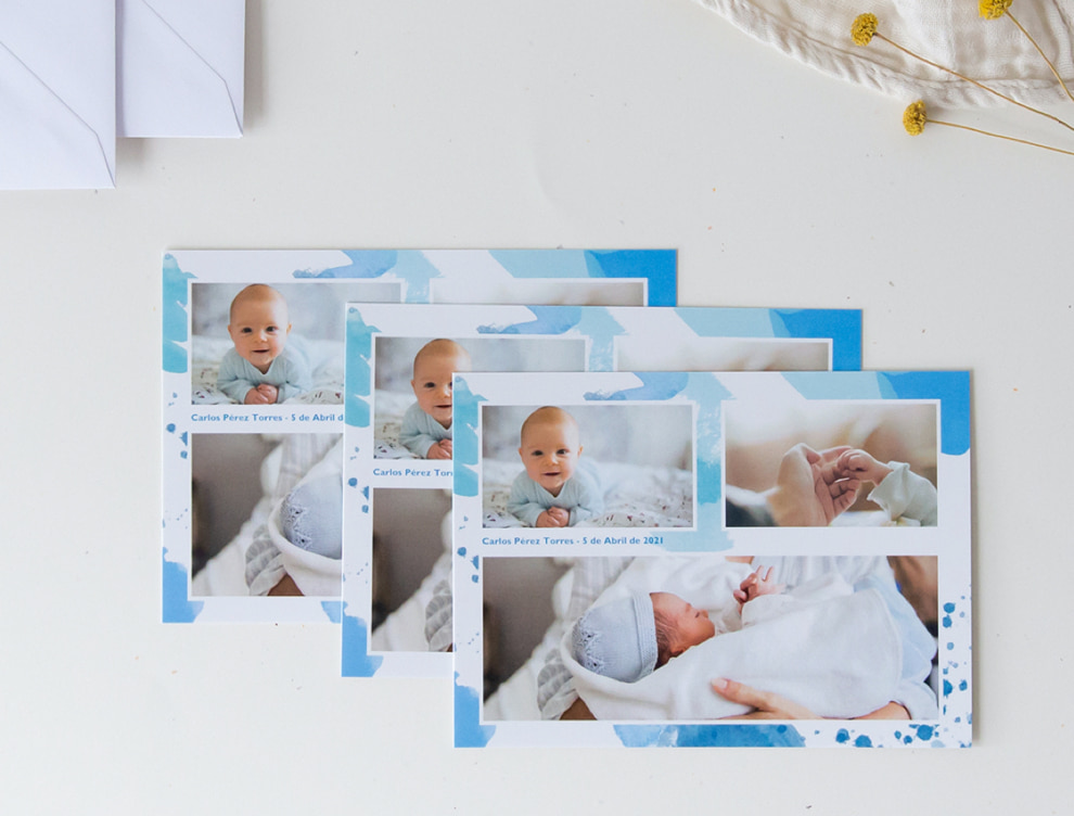 tarjeta para bebé sobrino