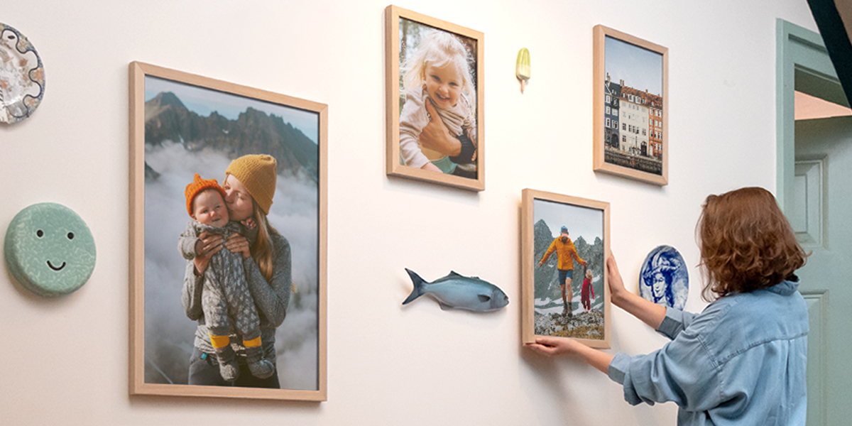 Cómo crear una pared de fotos