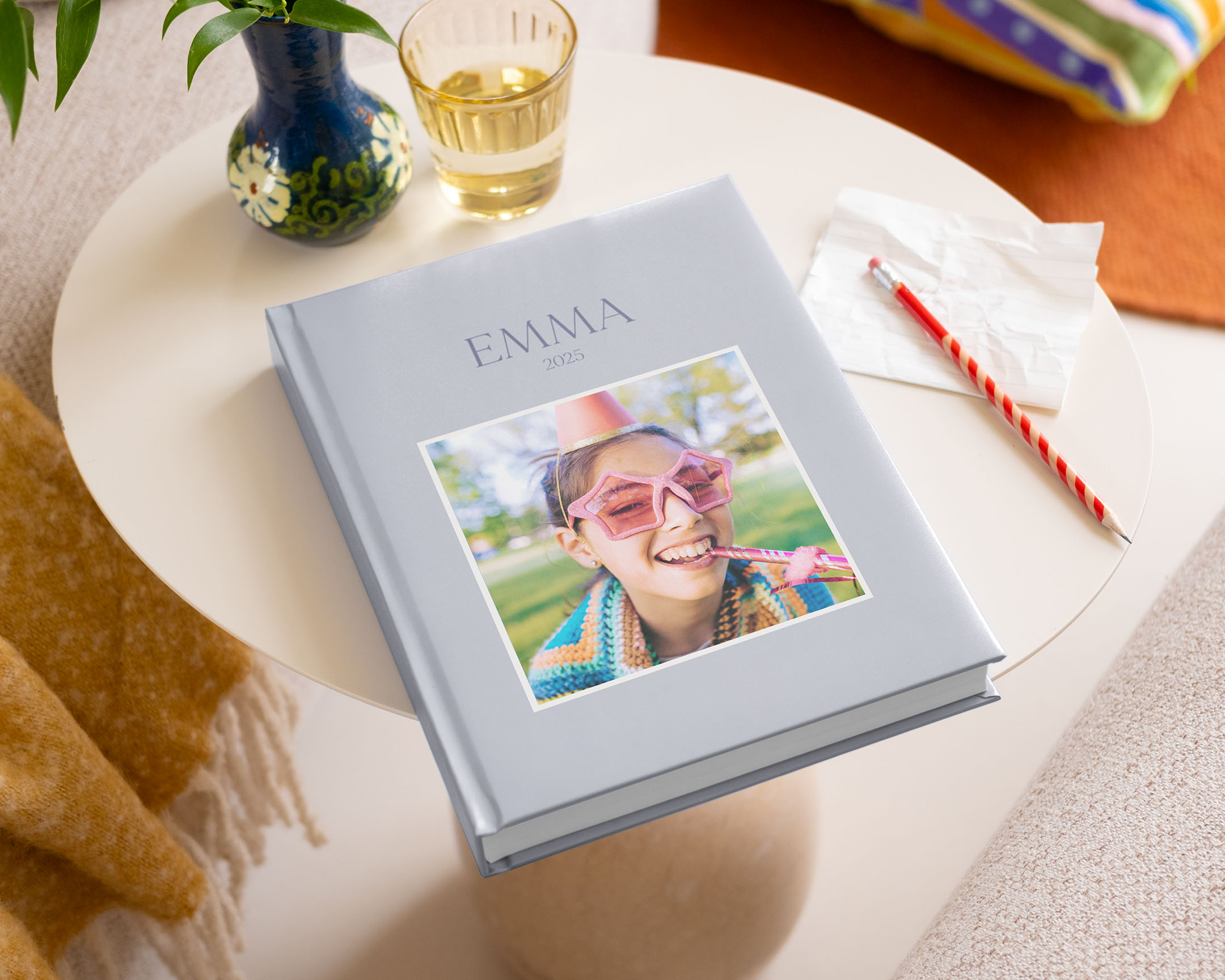 Selección de álbumes de fotos mostrados