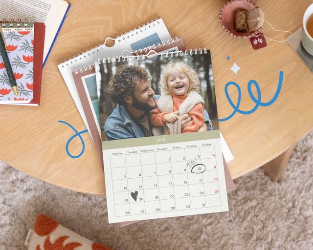 Calendarios: un año de recuerdos, una página tras otra 