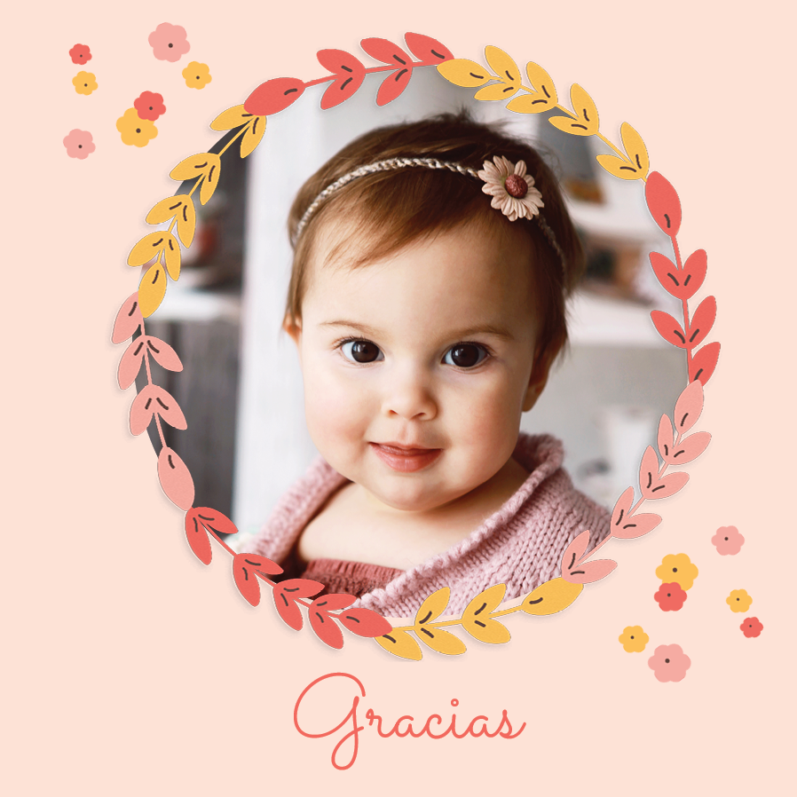 Tarjetas de agradecimiento — Mi 1ª fiesta