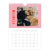 Calendario personalizado A5 — Divertido y colorido [Febrero]