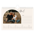 Calendario personalizado A5 — Arco de recuerdos [Abril]