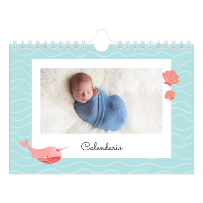 Calendario personalizado A5 — Animalitos [portada]