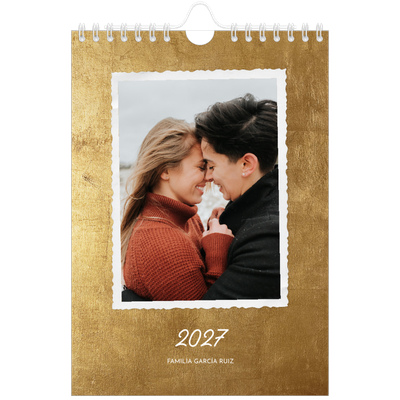 Calendario personalizado A5 — Colección de fotos [portada]