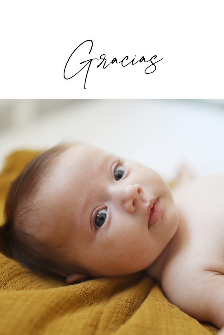 Tarjetas de agradecimiento — Solo una nota