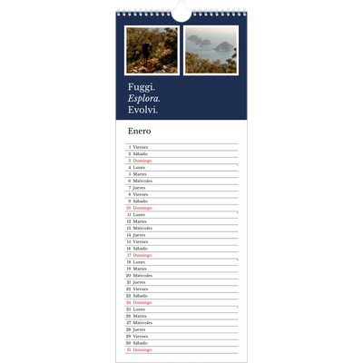 Calendario de cocina  — Tierra editorial [Enero]
