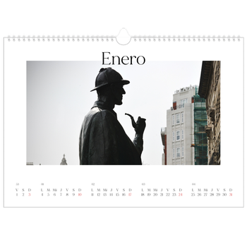 Calendario personalizado A3 horizontal  — Mi diario de viaje