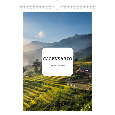 Calendario personalizado A4 — La historia completa [portada]