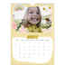 Calendario personalizado A4 — Unicornio arcoíris [Abril]