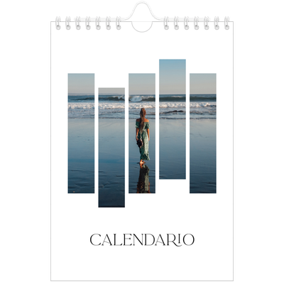 Calendario personalizado A5 — Fragmentos de viaje [portada]