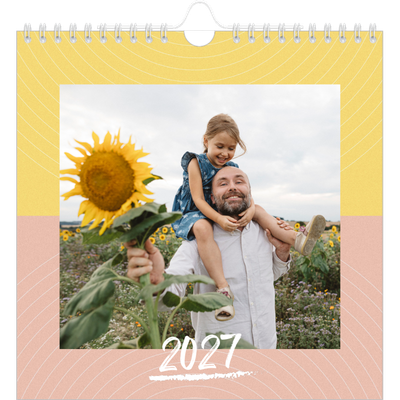 Calendarios Cuadrados — Color y patrón [portada]