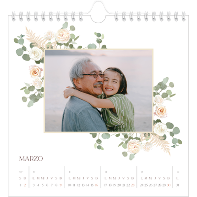 Calendarios Cuadrados — Boho [Marzo]