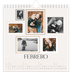 Calendarios Cuadrados — Galería de fotos de pared [Febrero]