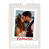 Calendario personalizado A5 — Firmado en carmín [Febrero]