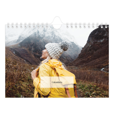 Calendario personalizado A5 — Calendario clásico [portada]