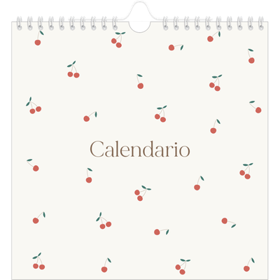 Calendarios Cuadrados — Pequeñas cerezas [portada]