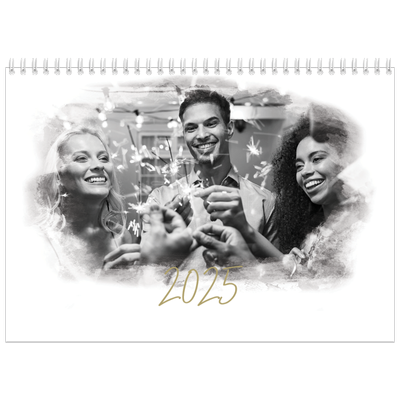 Calendario personalizado doble A4 — Efectos fotográficos [portada]