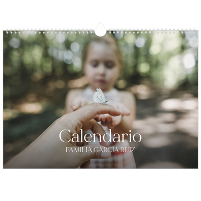 Calendario A3 horizontal — Doce grandes meses [portada]