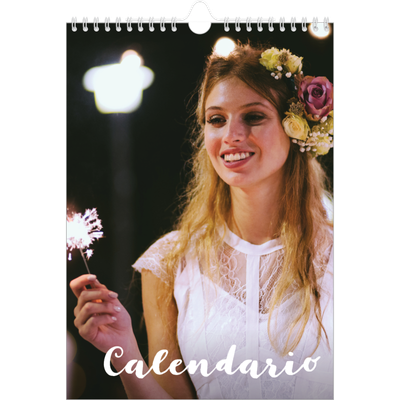 Calendario personalizado A4 — Guión sencillo [portada]