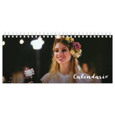 Calendarios de mesa — Guión sencillo [portada]