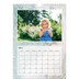 Calendario personalizado A4 — Fondos de mármol [Abril]