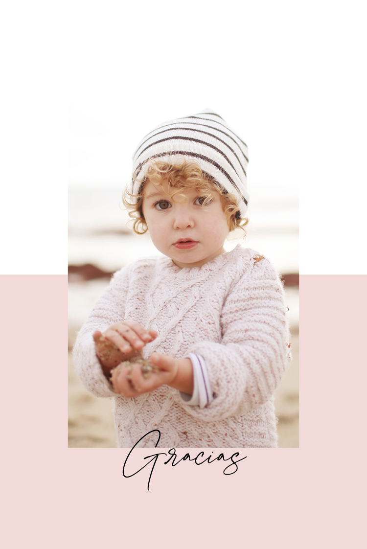 Tarjetas de agradecimiento — Gracias en rosa