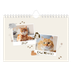 Calendario personalizado A5 — Gatito juguetón [portada]