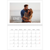 Calendario personalizado doble A4 — Fecha superpuesta [Enero]