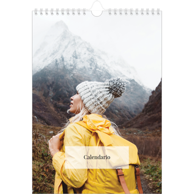 Calendario personalizado A4 — Calendario clásico [portada]