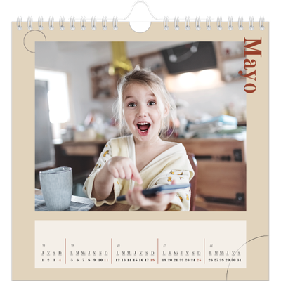 Calendarios Cuadrados — Texto asimétrico [portada]