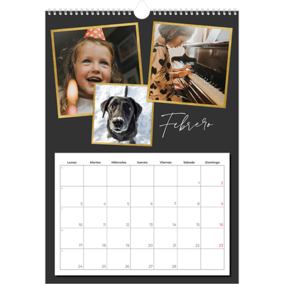 Calendarios A3 — Tantos recuerdos [Febrero]