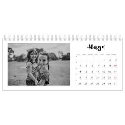 Calendarios de mesa — Escrito a mano [portada]