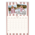 Calendario personalizado A4 — Patrones retro [Marzo]