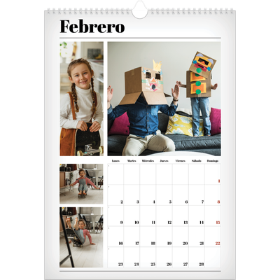 Calendarios A3 — Recién salido del horno [Febrero]