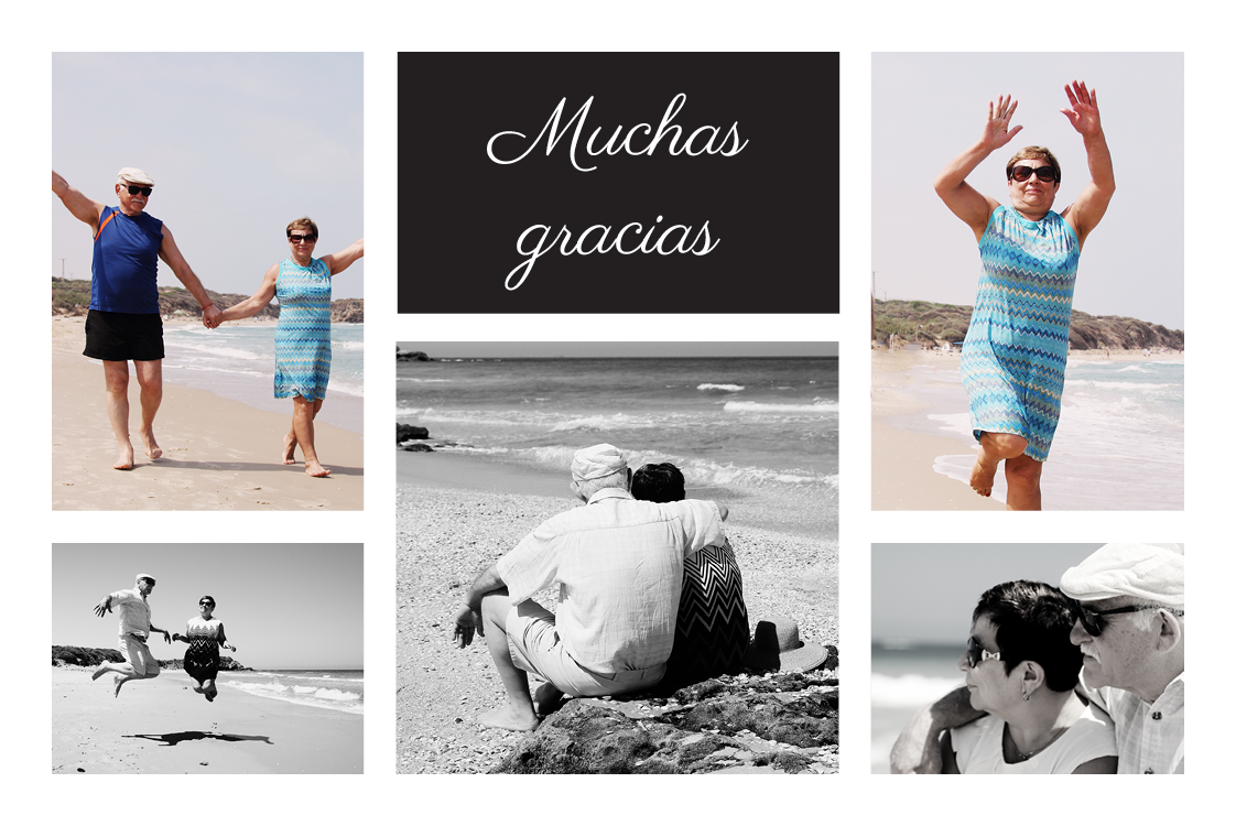 Tarjetas de agradecimiento — Caja de texto negra