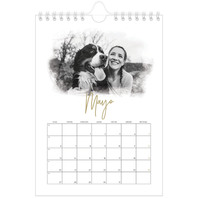 Calendario personalizado A5 — Efectos fotográficos [Mayo]