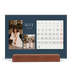Calendario de mesa con base de madera - apaisado  — Pizarra y caligrafía [portada]