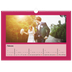 Calendario A3 horizontal — Brillante y llamativo [Febrero]