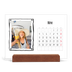 Calendario de mesa con base de madera - apaisado  — Momentos en retro [portada]