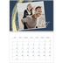 Calendario personalizado doble A4 — Fondos de pincel dorado [Marzo]