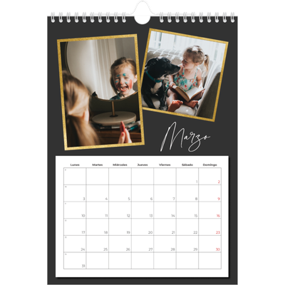 Calendario personalizado A4 — Tantos recuerdos [Marzo]
