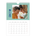 Calendario personalizado A5 — Divertido y colorido [Enero]