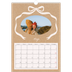 Calendarios A3 — Papel kraft y lazo [portada]