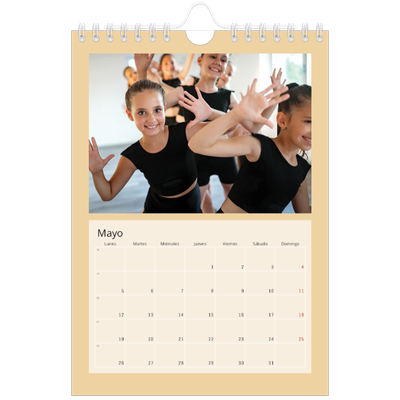 Calendario personalizado A5 — Neo Scandi [portada]