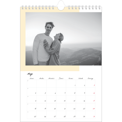 Calendario personalizado A4 — Pantallas de color [portada]