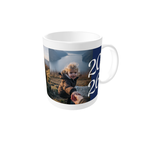 Tazas personalizadas — Destello de buenos deseos