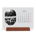 Calendario de mesa con base de madera - apaisado  — Ruta de aventuras [portada]