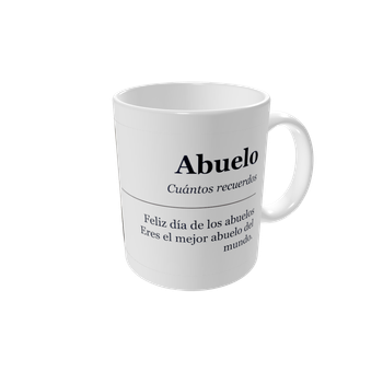 Tazas personalizadas — Periódico del abuelo