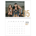 Calendario personalizado doble A4 — Meses numerados [portada]